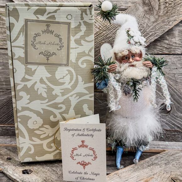 Vintage Mark Roberts, Limited Edition Snow Ball Fairy #51-56556, w/ Box, 10"H - Picture 1 of 9